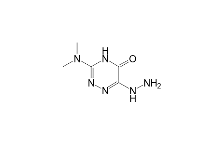 3-Dimethylamino-6-hydrazino-1,2,4-triazin-5(4H)-one