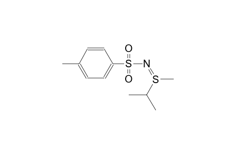 N-[(Z)-isopropyl(methyl)-lambda~4~-sulfanylidene]-4-methylbenzenesulfonamide