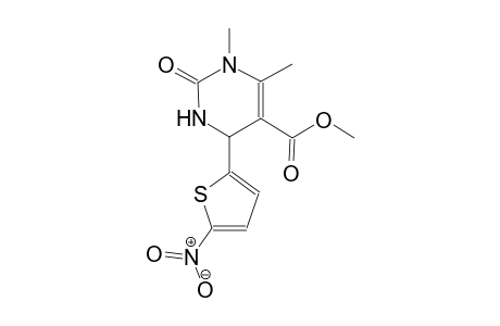 methyl 1,6-dimethyl-4-(5-nitro-2-thienyl)-2-oxo-1,2,3,4-tetrahydro-5-pyrimidinecarboxylate