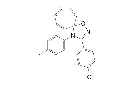 4-N-(4-METHYLPHENYL)-3-(4-CHLOROPHENYL)-1,2,4-OXADIAZA-SPIRO-[4.6]-UNDECA-6,8,10-TRIENE