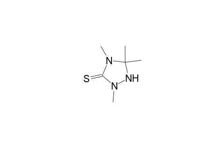 2,4,5,5-tetramethyl-1,2,4-triazolidine-3-thione