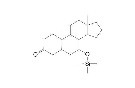 5.ALPHA.-ANDROSTAN-7.ALPHA.-OL-3-ONE(7.ALPHA.-TRIMETHYLSILYL ETHER)