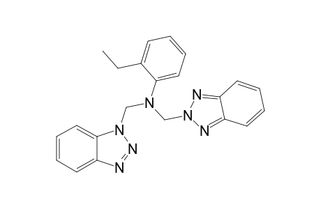 N-(BENZOTRIAZOL-1-YL-METHYL)-N-(BENZOTRIAZOL-2-YL-METHYL)-2-ETHYL-ANILINE