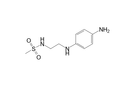 N-methane sulfonyl-N'-(p-amino phenyl)-ethylene diamine