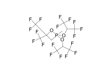 2,2-BIS-(1,1,1,3,3,3-HEXAFLUOROPROPOXY)-2-METHYL-4,4-BIS-(TRIFLUOROMETHYL)-1,2-OXAPHOSPHETANE