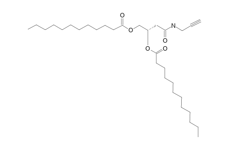 (S)-4-OXO-4-(PROP-2-YNYL-AMINO)-BUTANE-1,2-DIYL-DIDODECANOATE