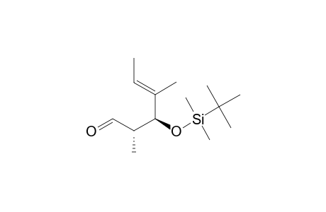 (2S,3S,4E)-3-(TERT.-BUTYL-DIMETHYLSILYLOXY)-2,4-DIMETHYL-4-HEXENAL