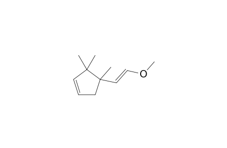 4-(2-Methoxyvinyl)-3,3,4-trimethylcyclopentene