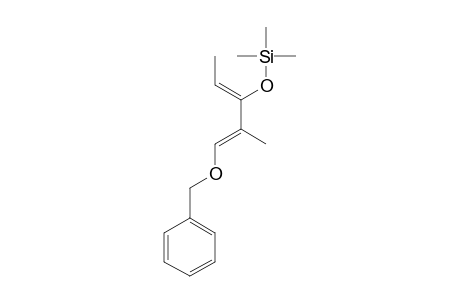 (1E,3Z)-1-(BENZYLOXY)-2-METHYL-3-(TRIMETHYLSILYLOXY)-PENTA-1,3-DIENE