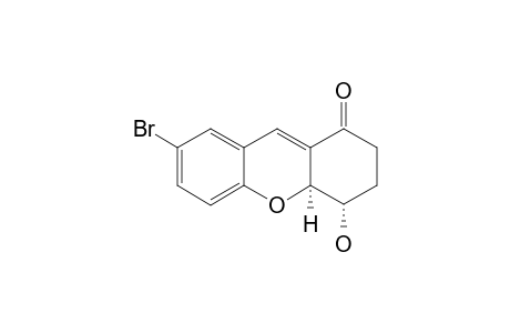 7-BROMO-4-HYDROXY-2,3,4,4A-TETRAHYDRO-1H-XANTHEN-1-ONE;CIS-ISOMER