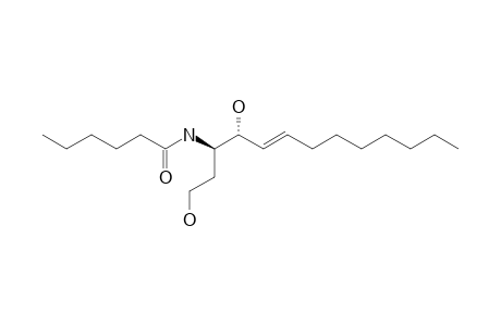 N-[(1S,2R,3E)-2-HYDROXY-1-(2-HYDROXYETHYL)-UNDEC-3-ENYL]-HEXANAMIDE