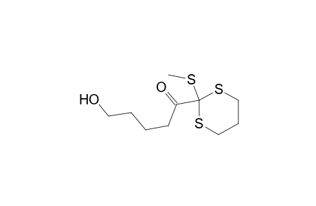 2-(5-Hydroxy-1-oxopentyl)-2-(methylthio)-1,3-dithiane