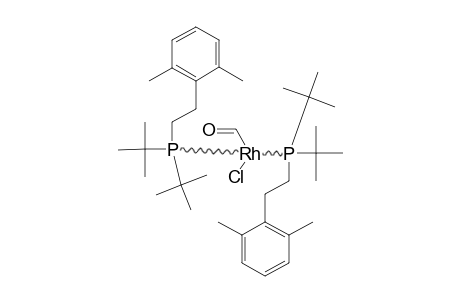 TRANS-[RH-CL-(CO)-[(T-BU)(2)-PCH2CH2C6H3-2,6-ME2-KAPPA-P]](2)