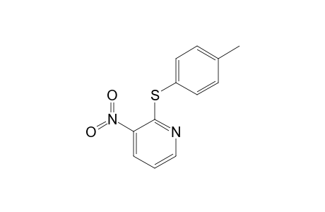 3-nitro-2-(p-tolylthio)pyridine