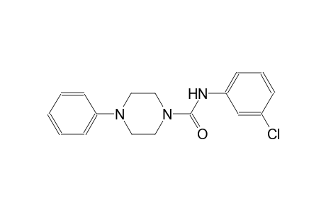 N-(3-chlorophenyl)-4-phenyl-1-piperazinecarboxamide