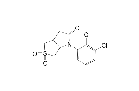 1H-thieno[3,4-b]pyrrol-2(3H)-one, 1-(2,3-dichlorophenyl)tetrahydro-, 5,5-dioxide