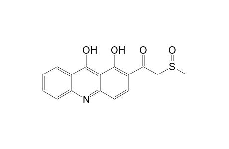 1,9-Dihydroxy-2-(2'-methylsulfinylacetyl)acridine