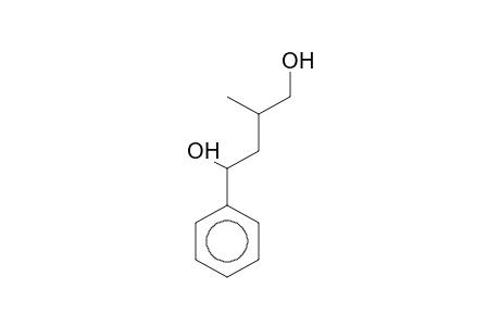 3-METHYL-1-PHENYLBUTANE-1,4-DIOL;DIASTEREOMER_A;MAJOR_DIASTEREOMER