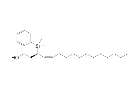 (Z)-(3R)-3-Dimethyl(phenyl)silylhexadec-4-en-1-ol