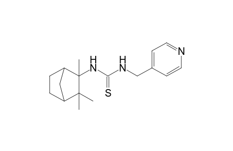 1-[(4-pyridyl)methyl]-2-thio-3-(2,3,3-trimethyl-2-norbornyl)urea