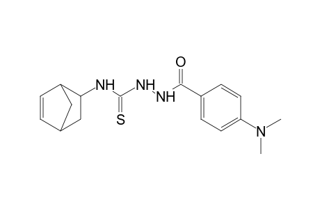 1-[p-(dimethylamino)benzoyl]-4-(5-norbornen-2-yl)-3-thiosemicarbazide