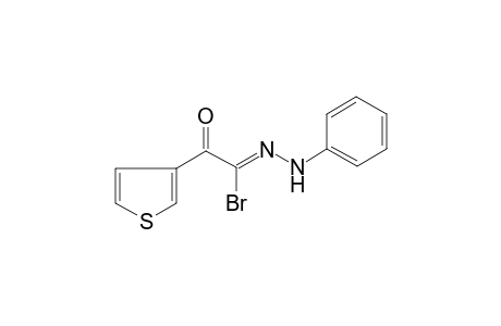 Ethanedione, 1-bromo-2-(3-thienyl)-, 1-phenylhydrazone