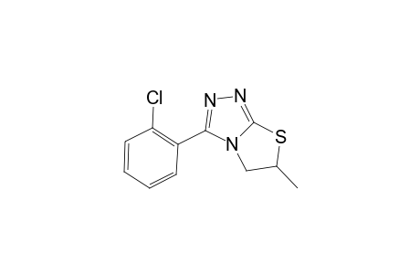 3-(2-Chlorophenyl)-6-methyl-5,6-dihydro[1,3]thiazolo[2,3-c][1,2,4]triazole