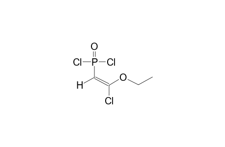 (E)-2-CHLORO-2-ETHOXYVINYLDICHLOROPHOSPHONATE