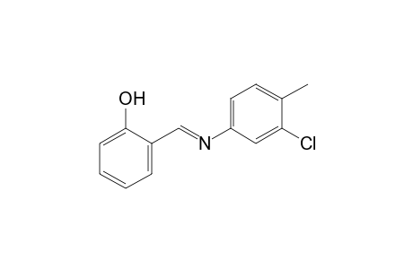 o-[N-(3-chloro-p-tolyl)formimidoyl]phenol