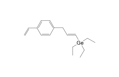 p-[3-(Triethylgermanium)prop-2-en-1-yl]styrene