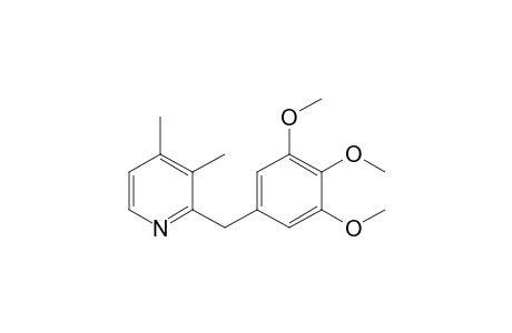 2-(3,4,5-trimethoxybenzyl)-3,4-lutidine