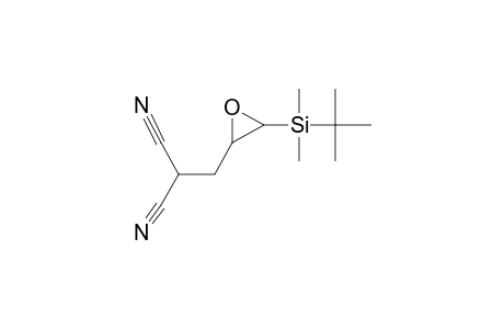 2-((3-(TERT.-BUTYLDIMETHYLSILYL)-OXIRAN-2-YL)-METHYL)-MALONONITRILE