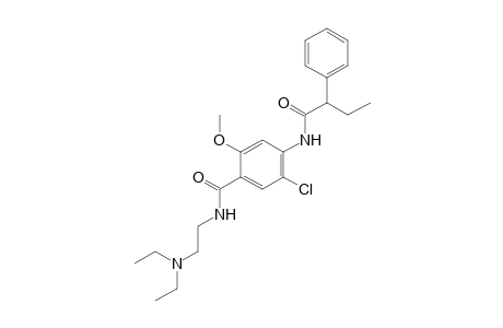 6'-chloro-4'-{[2-(diethylamino)ethyl]carbamoyl}-2-phenyl-m-butyranisidide