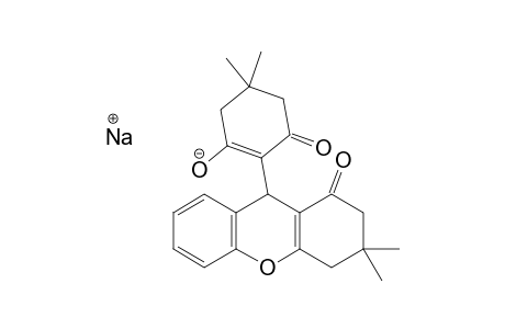 SODIUM_SALT_OF_9-(2'-HYDROXY-4',4'-DIMETHYL-6'-OXO-1'CYCLOHEXEN-1-YL)-3,3-DIMETHYL-9-H-XANTHEN-1-ONE