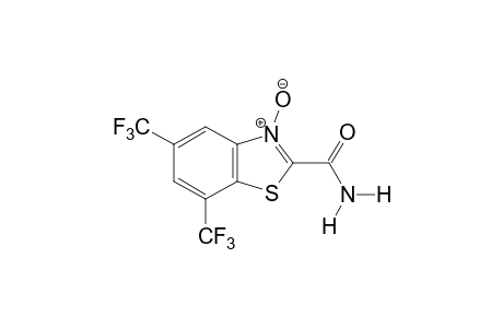 5,7-bis(trifluoromethyl)-2-benzothiazolecarboxamide, 3-oxide