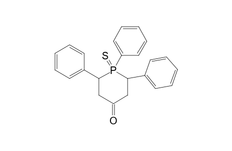 1,2,6-Triphenyl-4-phosphorinanone-1-sulfide