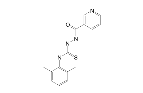 1-nicotinoyl-3-thio-4-(2,6-xylyl)semicarbazide