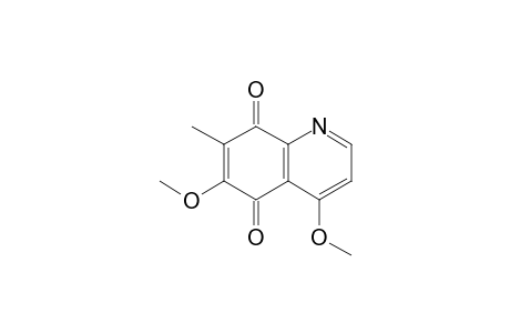 4,6-Dimethoxy-7-methyl-5,8-quinolinedione