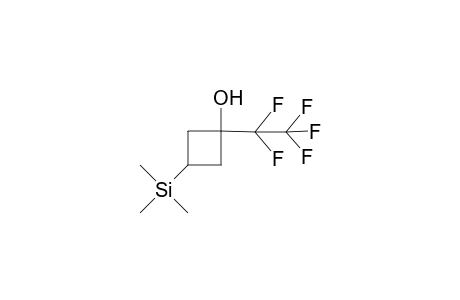 (1s/r, 3s/r)-1-(pentafluoroethyl)-3-(trimethylsilyl)cyclobutanol