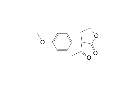 2(3H)-Furanone, 3-acetyldihydro-3-(4-methoxyphenyl)-