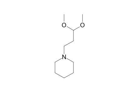 1-piperidinepropionaldehyde, dimethyl acetal