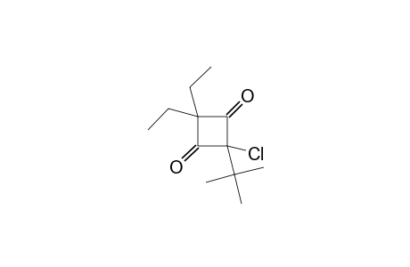 2-tert-butyl-2-chloro-4,4-dimethyl-1,3-cyclobutanedione