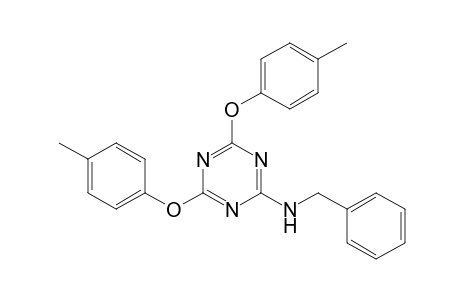 2-(benzylamino)-4,6-bis(p-tolyloxy)-s-triazine