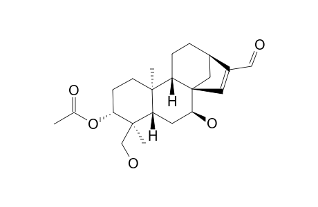 ENT-3-BETA-ACETOXY-7-ALPHA,18-DIHYDROXYKAUR-15-EN-17-AL