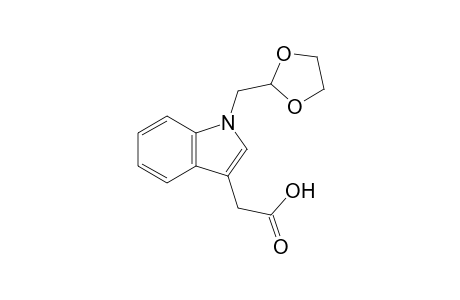 N-(1,3-Dioxolan-2-ylmethyl)indole-3-acetic acid