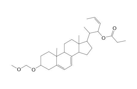 PROPIONIC ACID 1-[1-(3-METHOXYMETHOXY-10,13-DIMETHYL-2,3,4,9,10,11,12,13,14,15,16,17-DODECAHYDRO-1H-CYCLOPENTA[A]PHENANTHREN-17-YL)-