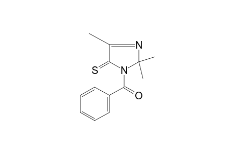 1-benzoyl-2,2,4-trimethyl-3-imidazoline-5-thione