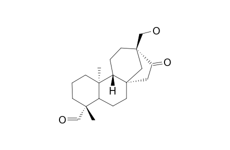 (4R,5S,8R,9R,10S,13S)-ENT-17-HYDROXY-16-OXOBEYERAN-19-AL