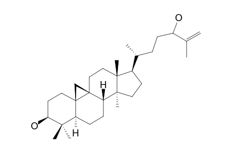 Cycloart-25-ene-3.beta.,24-diol