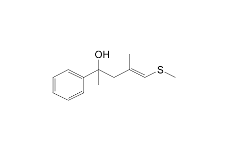 Benzenemethanol, .alpha.-methyl-.alpha.-(2-methyl-3-methylthio-2-propenyl)-